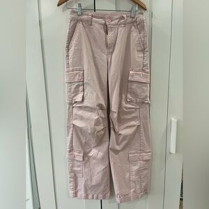 Wild fable pink cargo pants size small